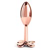 Rear Assets Clover Rose Gold, Dop Anal Din Aluminiu 9.2cm Auriu