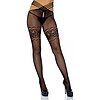 Dresuri Decupate Leg Avenue Wrap Around Negru XS-L