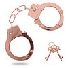 Metal Handcuffs Bronze Auriu