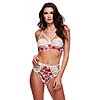 Set Baci White Floral And Lace Alb M-L