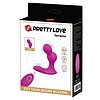 Pretty Love Terrance — Vibrator Anal Flexibil, 12 Moduri