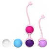 Beautiful Kegel Set: 5 Bile Vaginale Progresive, Discrete Multicolor