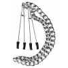 Cleme Sfârcuri Nipple Tweezers Argintiu