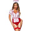 Costum Leg Avenue Nurse Feelgood Rosu S