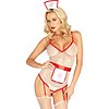 Costum Leg Avenue Nurse Roleplay Alb XS-L