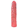 Dildo Translucence Jr Dong 19cm Roșu