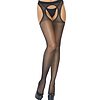 Dresuri Decupate Leg Avenue Cadence Negru XS-L