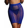 Fusta Le Desir High-Waist Fishnet Albastru S-L