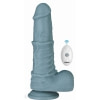 Vibrator Realist Lovetoy Nature Layer 3 Moduri Reîncărcabil Gri