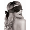 Mască Din Satin Negru