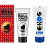 Pachet Lubrifiant Eros Aqua 200ml + Gel Ejaculare Prematură Bull Power Delay 30ml