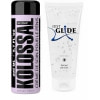 Pachet Cremă Mărire Penis Kolossal 200ml + Lubrifiant Just Glide Anal 200ml