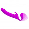 Pretty Love Zanini Vibrant Reîncărcabil Strapless Strap‑On Mov