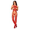Catsuit Obsessive N122 Rosu S-L