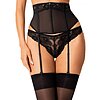 Portjartier Obsessive Serena Love Negru XL-2XL