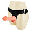 Strap On cu Testicule Ultra Cyberskin Natural