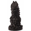 X Men Monster Plug 4, Ventuză Puternică, 23 cm Ø9 cm Negru