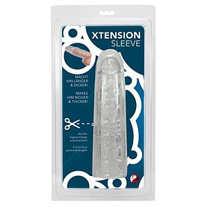 Manșon Prelungitor Penis XTension Transparent Thumb 3