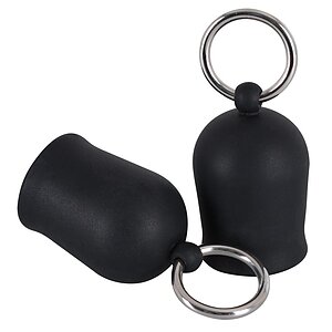 Stimulator Sfârcuri Suckers Negru Thumb 1