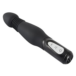 Vibrator Anal Y2T Thrusting Negru pe Sexstil.ro