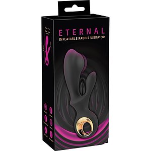 Eternal Rabbit Gonflabil — 3 Motoare, 10 Moduri, USB Negru Thumb 7