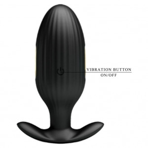 Pretty Love Jefferson — Dop Anal 12 Vibrații + 3 Electro Negru Thumb 11