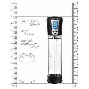 Premium Rechargeable Automatic LCD Pump - Transparent Thumb 7