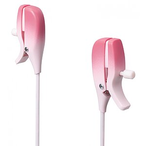 Gemini App-Controlled Vibrating Nipple Clamps Roz Thumb 1