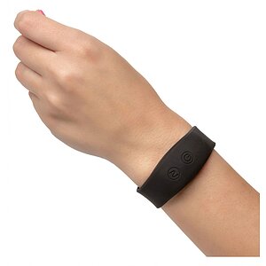 Ou Vibrator Panty Teaser Wristband Remote Negru Thumb 2