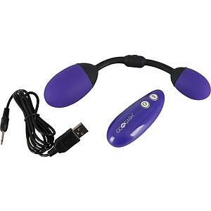Bile Vibratoare GoGasm Vaginale Și Anale Mov Thumb 1