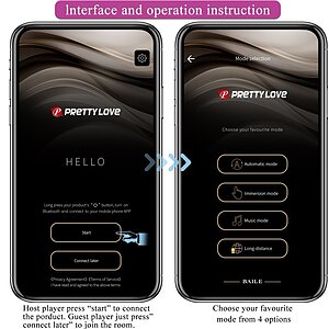 Pretty Love Dora Vibrator Cuplu 12 Moduri Mov Thumb 28