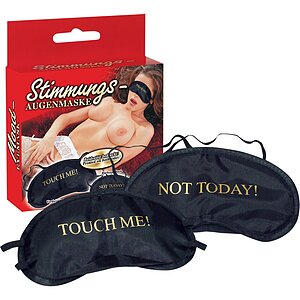 Mască Fetish Blindfold Negru Thumb 1