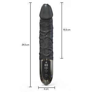 Hidden Desire Anal Power Vibrator Negru Reîncărcabil Thumb 8