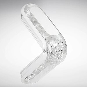 Tenga Flip Zero Gravity White - Masturbator Reutilizabil Alb Thumb 5