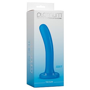 Dildo The Slim Albastru Thumb 1