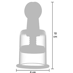Ventuze Pentru Clitoris și Mameloane Transparent Thumb 5