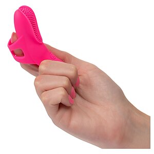 Nubby Vibe Roz – Stimulator Deget 10 Moduri, Reîncărcabil Thumb 8