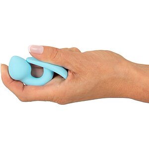 Cuties Plug Albastru — Mini Plug silicon 7.1 cm Discret Thumb 6