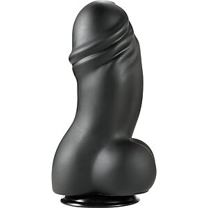 Hidden Desire Fat Boys Dildo PVC 22cm Negru Thumb 1