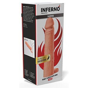 Manșon Hidden Desire 20cm cu Inel Stabil Thumb 9