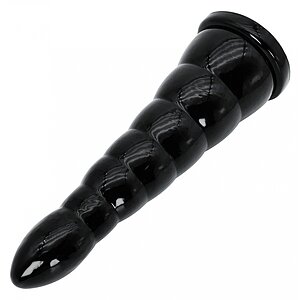 Hidden Desire Anal Cone XL 26 cm Negru – Plug XXL Thumb 1