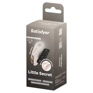 Little Secret Vibrator Pentru Chiloți Satisfyer Gri Thumb 6