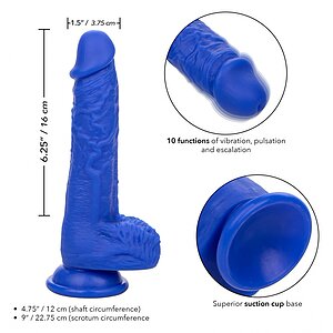 Vibrating Sailor 19.7cm Albastru Thumb 7