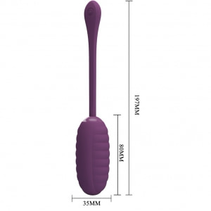 Pretty Love Casper Purple — Ou Vibrator 12 Moduri, USB Mov Thumb 18