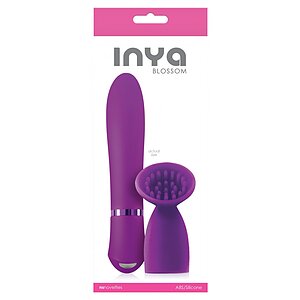 Vibrator Cu Manșon Clitoridian Inya Blossom Mov Thumb 1