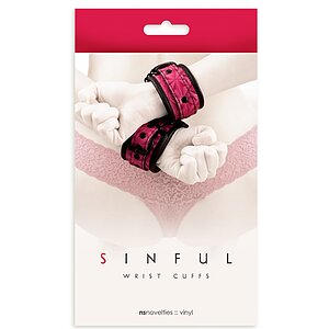 Cătușe Wrist Sinful Roz Thumb 1