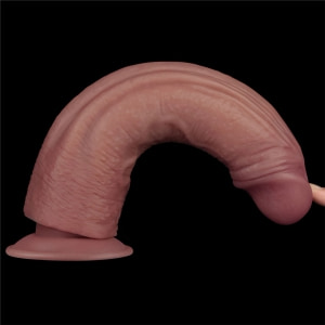 LoveToy Power 26,5 cm Vibrator Dual Density 10 Funcții Thumb 21