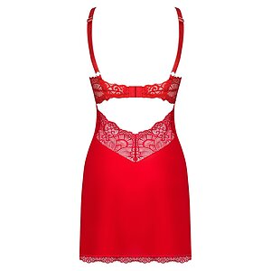 Chemise Obsessive Loventy Roșu L-XL Thumb 3