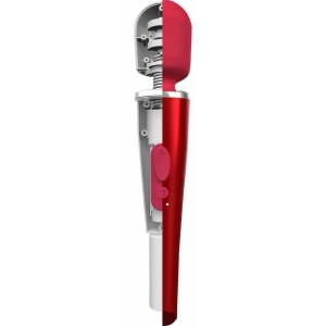 Caresse Pro Wand 8000rpm - 5 Moduri, IPX7, 120 Min Roșu Thumb 7