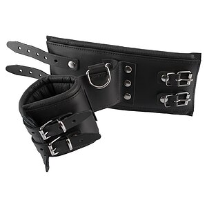 Cătușe Leather Zado Negru Thumb 2